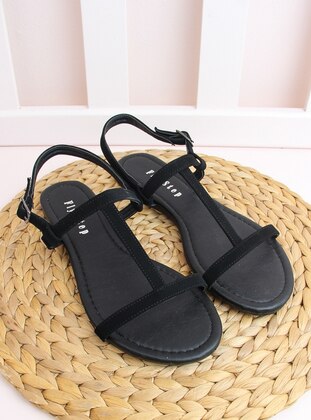 Black - Sandal - Sandal - Shoestime