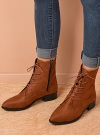 Tan - Boot - Boots