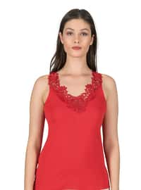 Cotton Tank Red