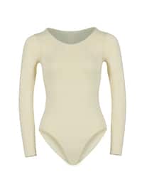 Cotton Snap Fastened Long Sleeve Body Skin