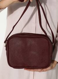Maroon - Satchel - Shoulder Bags