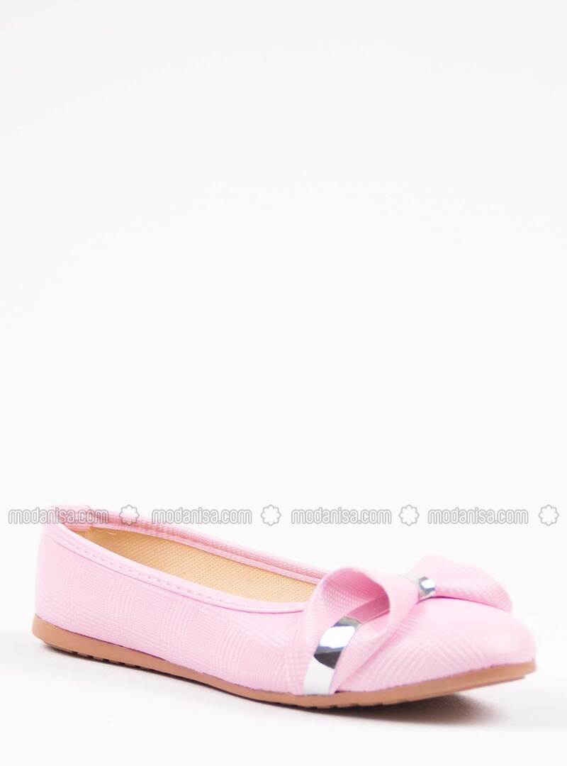 Pink - Pink - Flat - Flat Shoes