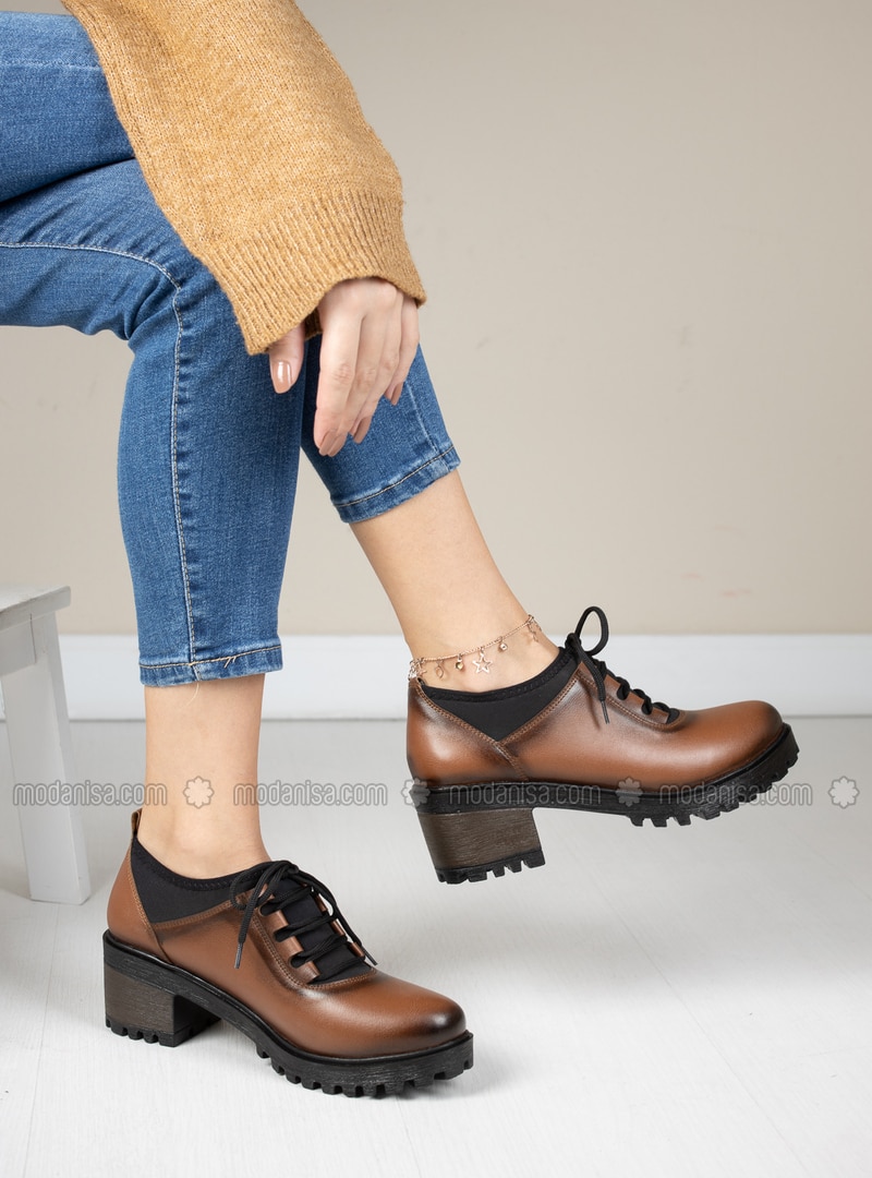 tan casual shoes