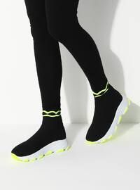 Black - Green - Boot - Boots