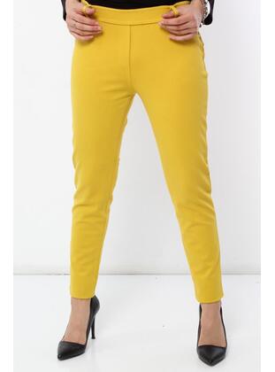 Yellow - Pants - MISSVALLE