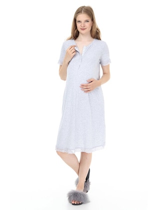 Gray - Maternity Pyjamas - Luvmabelly