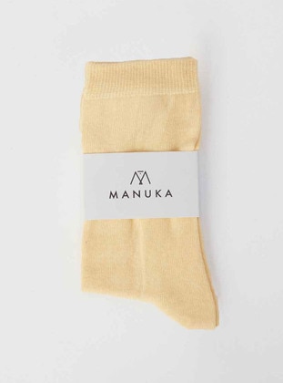 Yellow - Socks - MANUKA