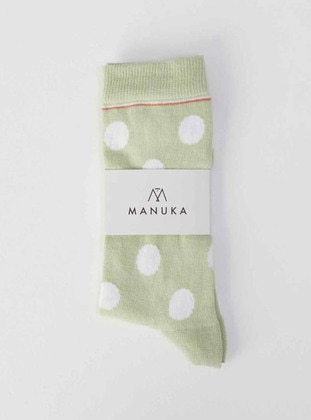 Green - Socks - MANUKA