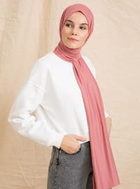 Combed Cotton Shawl Rose