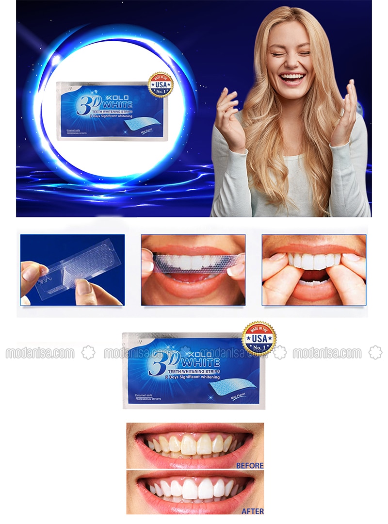 3D White Professional Effects Teeth Whitening Strip - Multi