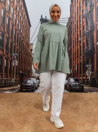 Olive Green - Plus Size Tunic