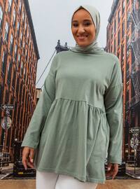 Olive Green - Plus Size Tunic