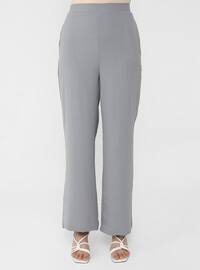 Aerobin Suit Trousers - Gray Blue