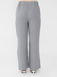 Aerobin Suit Trousers - Gray Blue