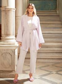 Oversize Trousers - Soft Lilac