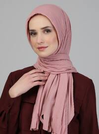 بودرة - من لون واحد - شالات عملية - بشراشيب - حجابات جاهزة