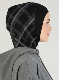 Gray - Black - Sports Bonnet