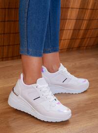 White - Sport - Sports Shoes