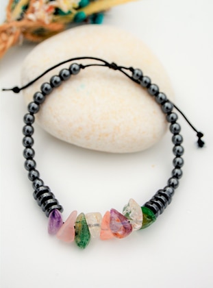 Favorite Stones Metal-Free Healing Necklace Multicolor