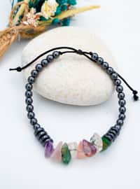 Favorite Stones Metal-Free Healing Necklace Multicolor