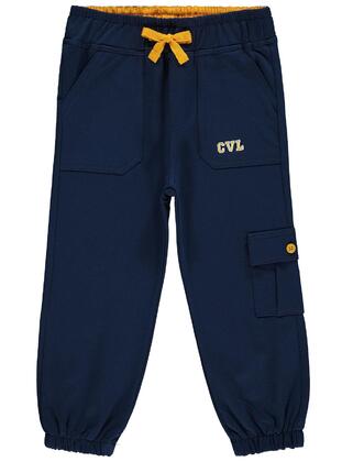 Navy Blue - Boys` Sweatpants - Civil
