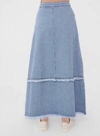 Ice Blue - Unlined - Skirt