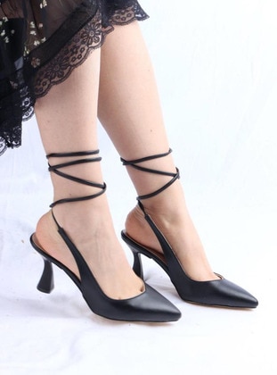 Black - High Heel - Heels - Odesa Ayakkabı