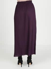 Plum - Unlined - Skirt