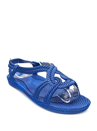 Blue - Sandal - Sandal - Odesa Ayakkabı