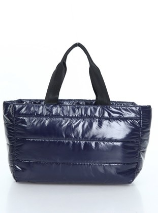 Navy Blue - Satchel - Shoulder Bags - Icone