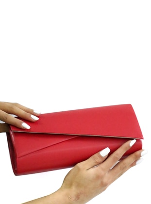 Red - Clutch - Clutch Bags / Handbags - WMİLANO