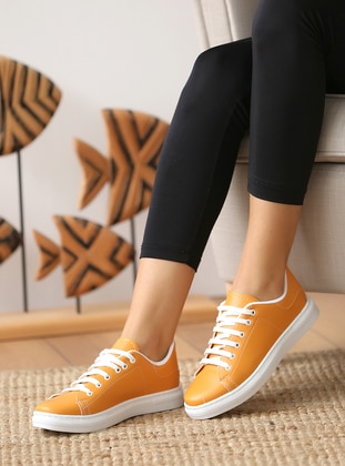Mustard - Sport - Sports Shoes - Pembe Potin