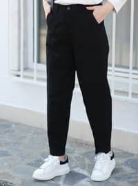 Pants With Pockets Black