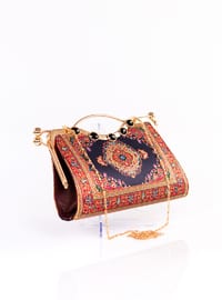 Maroon - Satchel - Clutch - Clutch Bags / Handbags