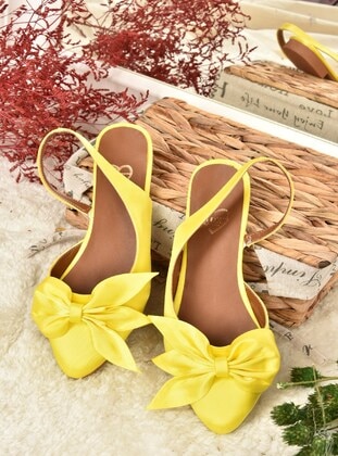 Yellow - Flat Shoes - Fox Shoes