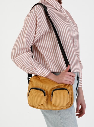 Mustard - Crossbody - Satchel - Shoulder Bags - Icone