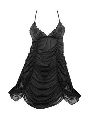 Black - Nightdress - New Night