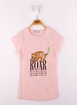 Rose - Girls` T-Shirt