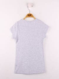Gray - Girls` T-Shirt