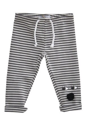 Gray - baby tights - Silversun