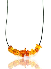 Amber Necklace Brown
