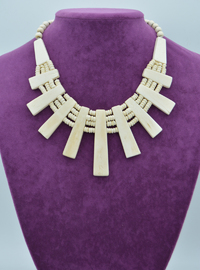 Natural Stone Necklace Multi Color