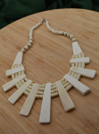 Natural Stone Necklace Multi Color