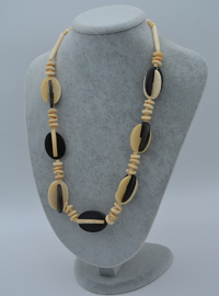 Collier en Os Multicolore