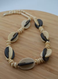 Collier en Os Multicolore