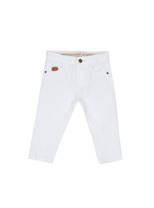 Modeles Et Prix Des Pantalons Pour Bebe En Blanc Pantalons Pour Bebe Modanisa