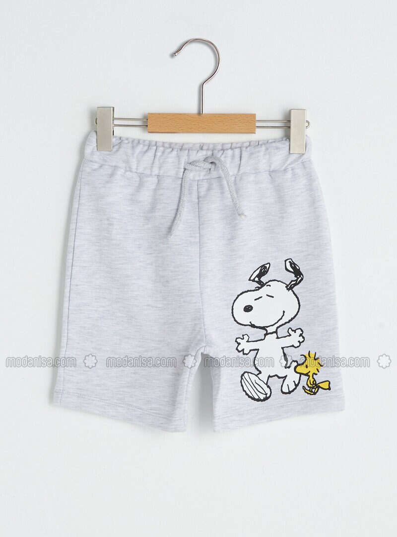 Gris Shorts Pour Bebe