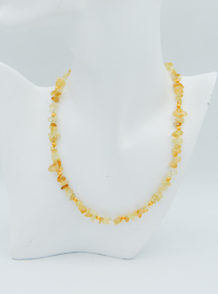 Collier Citrine - Jaune Élégant