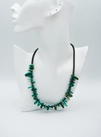 Collier en Pierre Naturelle Vert