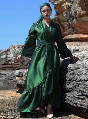 Emerald - Unlined - Abaya - Nuum Design